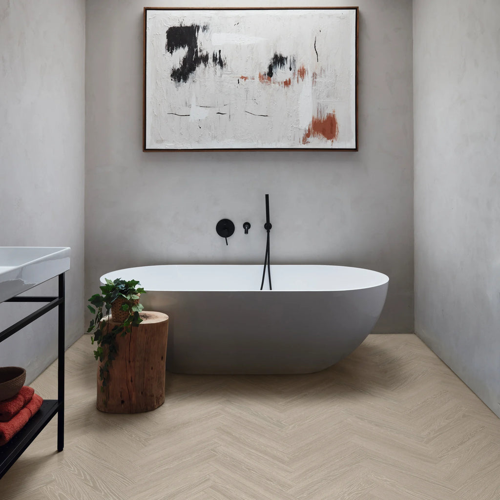 £20.99m2 - Palio Essenza by Karndean - Verona Prime Herringbone SM-PVP407 (1 x pack 3.345m2)