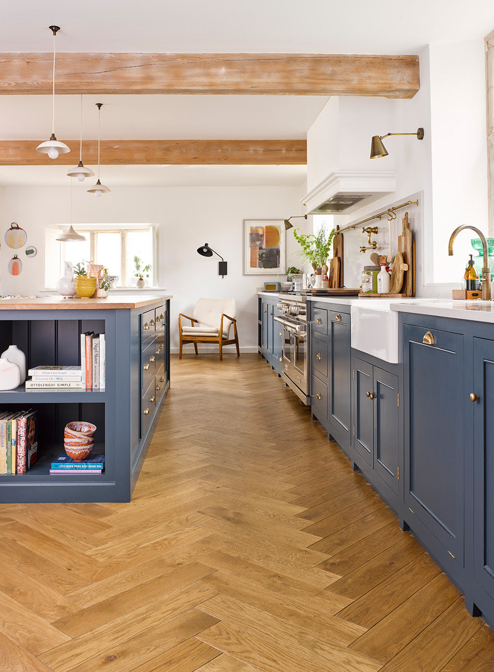 Hagley Estate Engineered Oak Holt Smoked Oak 14/3 Engineered Oak Herringbone